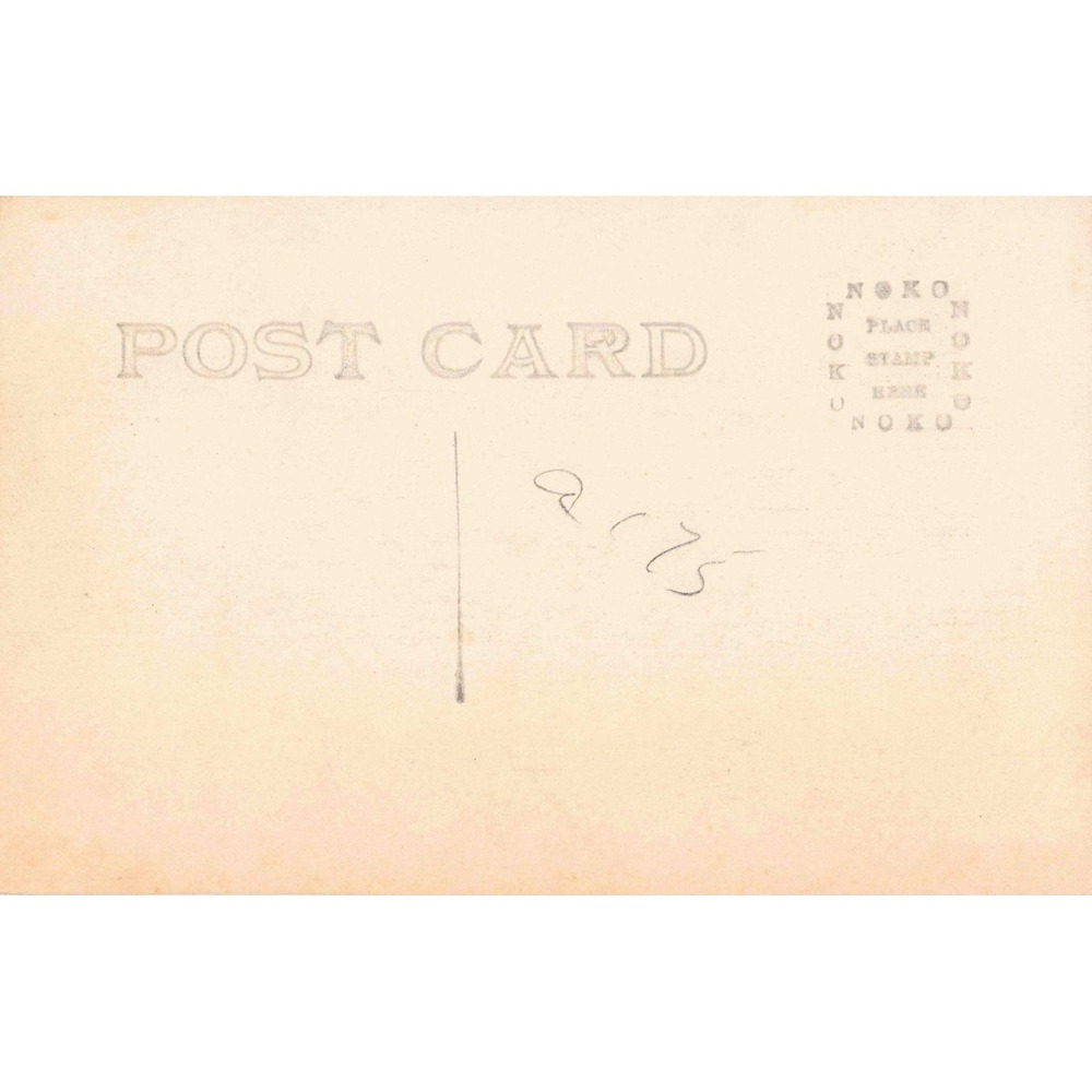 Antique RPPC Postcard Edwardian Woman Lace Dress Pearls NOKO Stamp Box Portrait - Picture 2 of 2